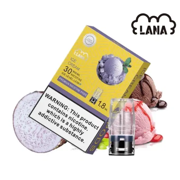 LANA1代LOGO香芋冰淇淋webp XIAOKETOP 台灣電子煙專賣|主營各品牌煙彈主機霧化器