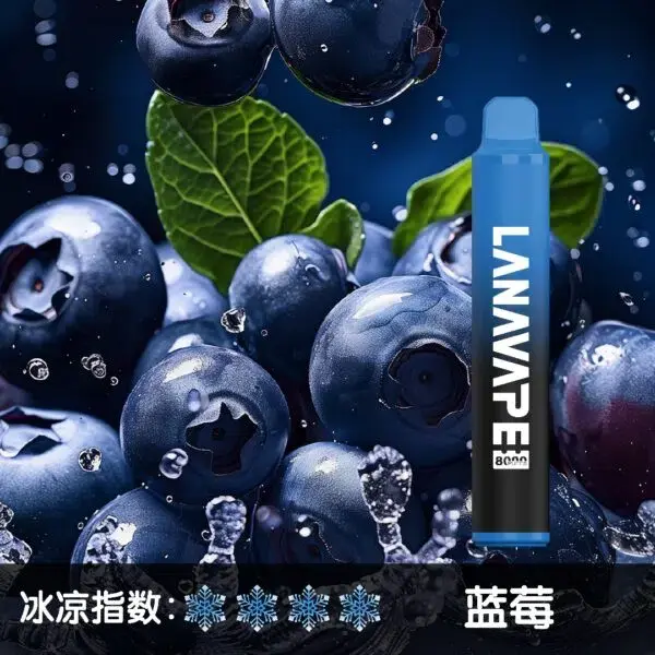 LANA8000口藍莓600x600jpgwebp XIAOKETOP 台灣電子煙專賣|主營各品牌煙彈主機霧化器