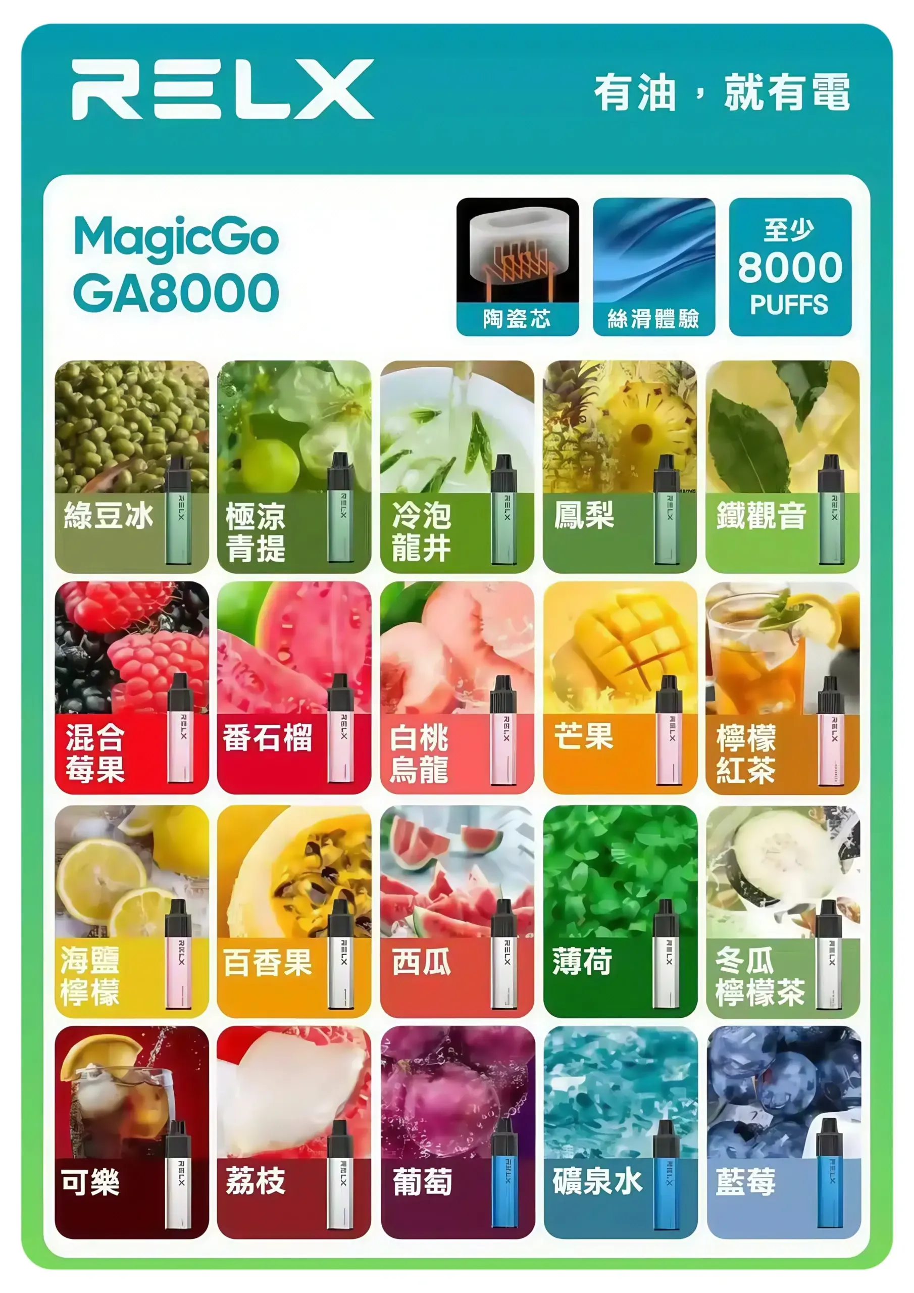 RELX悅刻8000口拋棄式scaled1webp XIAOKETOP 台灣電子煙專賣|主營各品牌煙彈主機霧化器